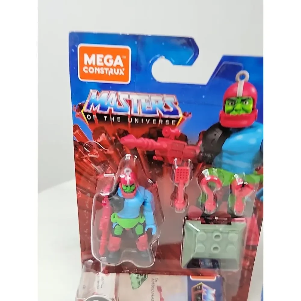 Mega Construx Masters Of The Universe Mini Figure Trap Jaw & Skeletor NIP MOTU